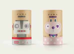 zara kids 嬰兒香水產品包裝設計 上海包裝設計公司設計欣賞